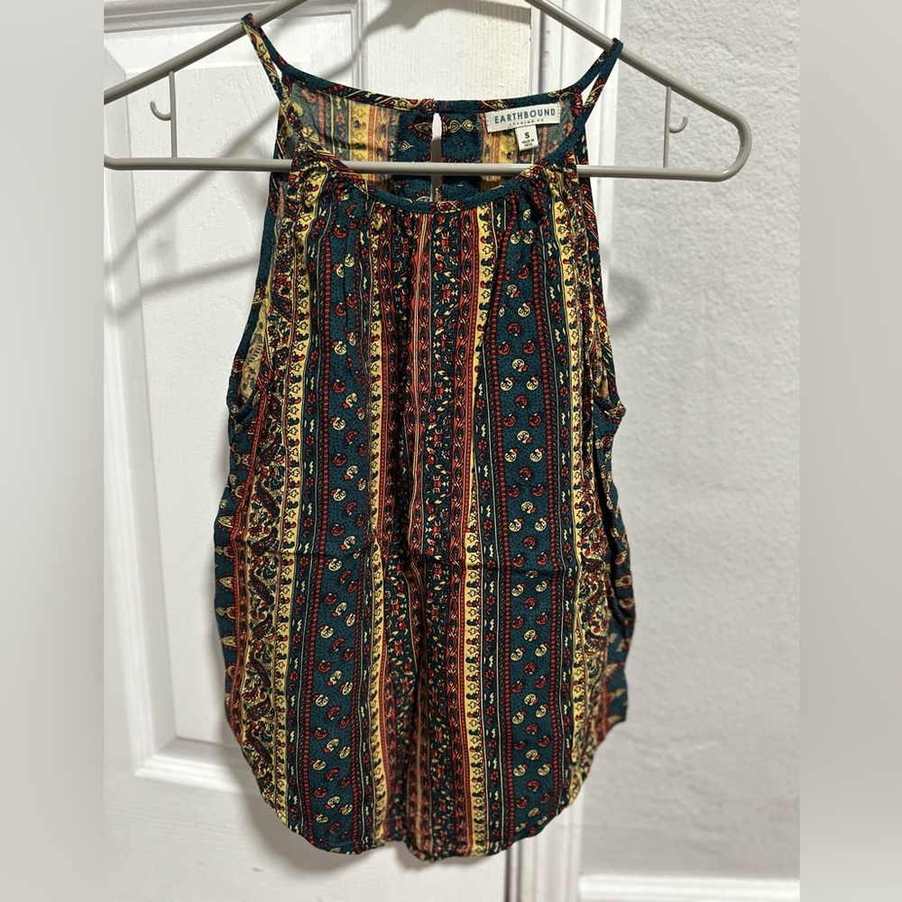 Boho halter top